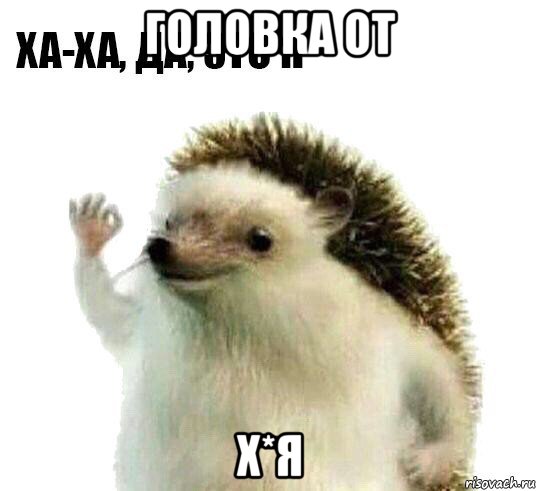 головка от х*я, Мем Ха-ха да это я