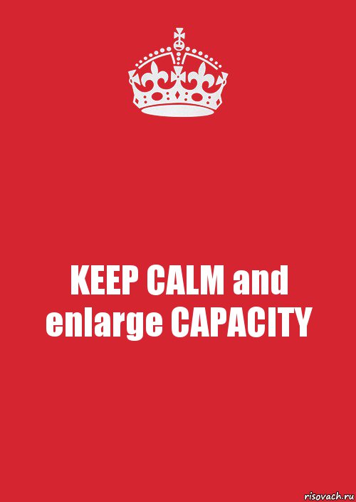 KEEP CALM and enlarge CAPACITY, Комикс Keep Calm 3