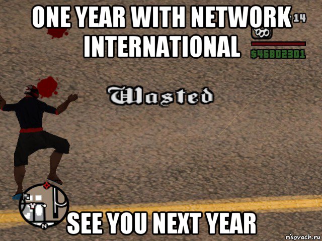 one year with network international see you next year