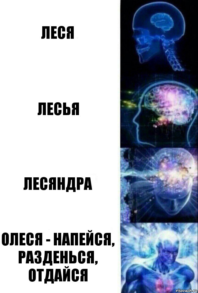 Леся Лесья Лесяндра Олеся - Напейся, разденься, отдайся, Комикс  Сверхразум