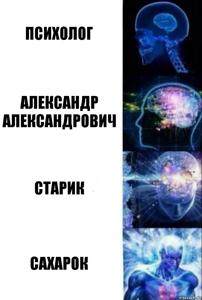 психолог Александр Александрович Старик Сахарок