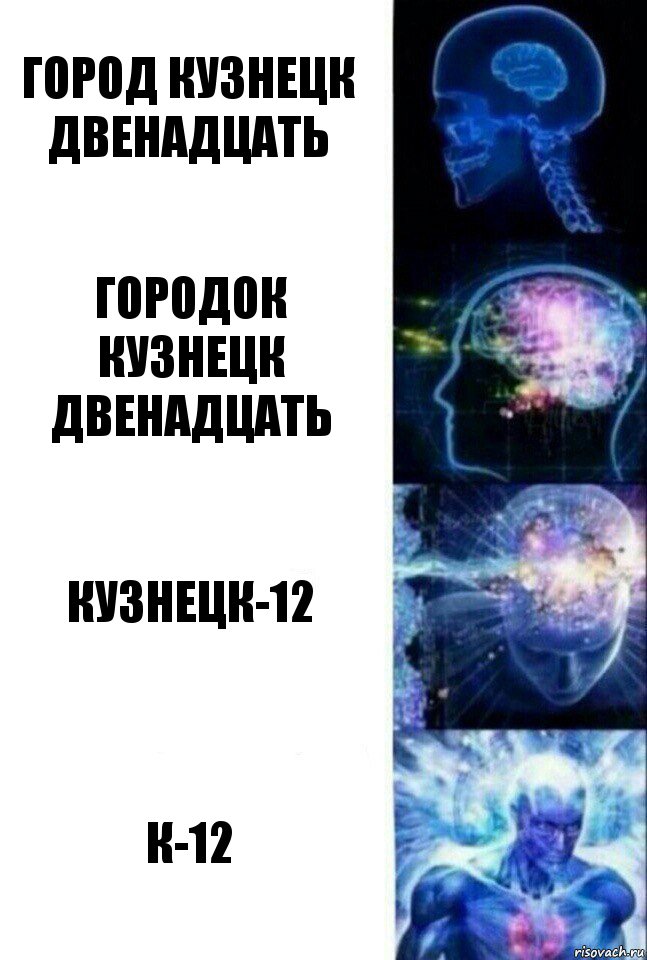 Город Кузнецк Двенадцать Городок Кузнецк ДВенадцать Кузнецк-12 К-12, Комикс  Сверхразум