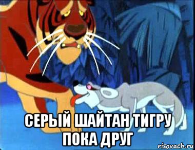  серый шайтан тигру пока друг