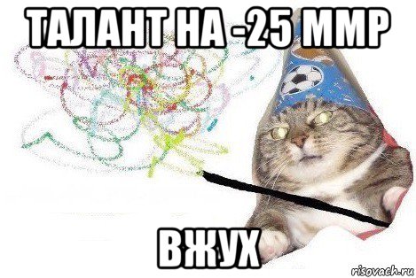 талант на -25 ммр вжух, Мем Вжух мем