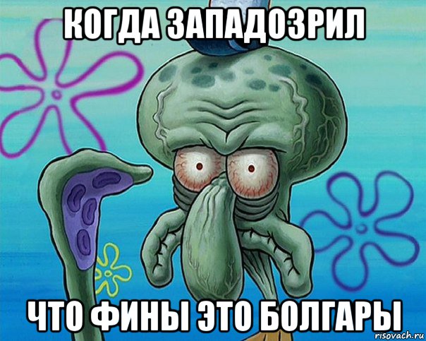 когда западозрил что фины это болгары, Мем Жизнь-боль