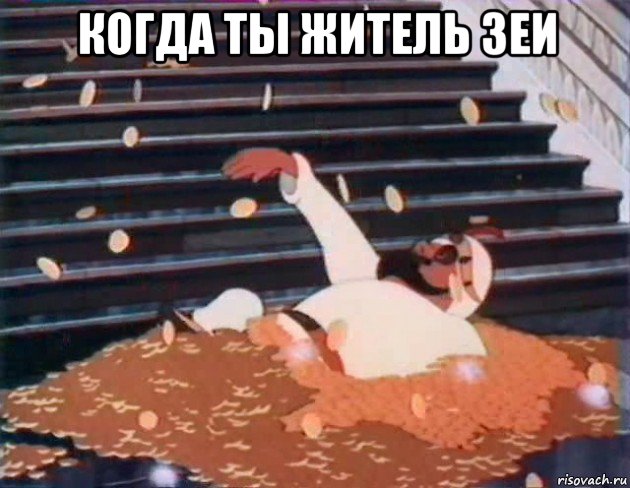 когда ты житель зеи 
