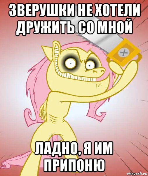 зверушки не хотели дружить со мной ладно, я им припоню