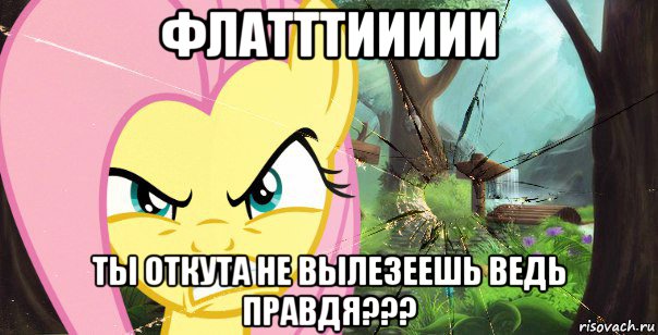 флатттиииии ты откута не вылезеешь ведь правдя???