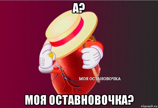 а? моя оставновочка?, Мем   Моя остановочка