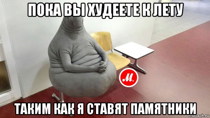пока вы худеете к лету таким как я ставят памятники