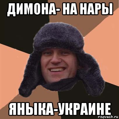 димона- на нары яныка-украине, Мем навальный