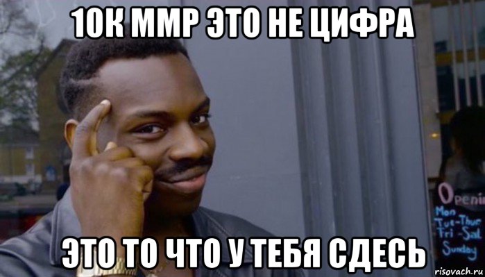 10к ммр это не цифра это то что у тебя сдесь, Мем Не делай не будет