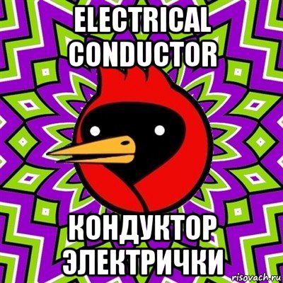 electrical conductor кондуктор электрички, Мем Омская птица