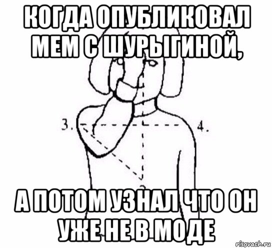 когда опубликовал мем с шурыгиной, а потом узнал что он уже не в моде, Мем  Перекреститься