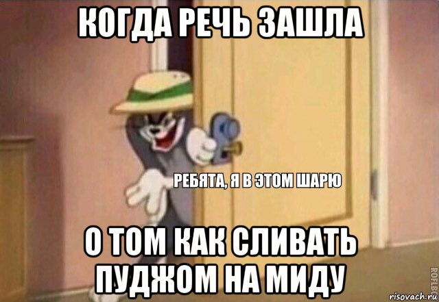 когда речь зашла о том как сливать пуджом на миду, Мем    Ребята я в этом шарю