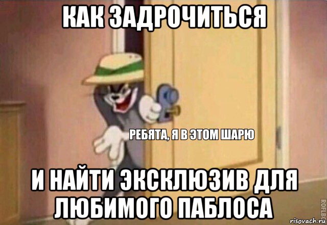 как задрочиться и найти эксклюзив для любимого паблоса, Мем    Ребята я в этом шарю