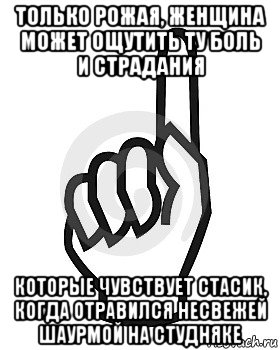 только рожая, женщина может ощутить ту боль и страдания которые чувствует стасик, когда отравился несвежей шаурмой на студняке, Мем Сейчас этот пидор напишет хуйню