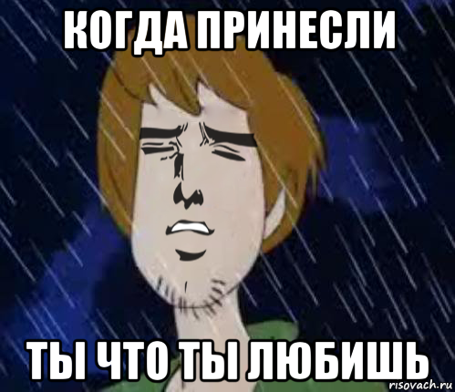 когда принесли ты что ты любишь