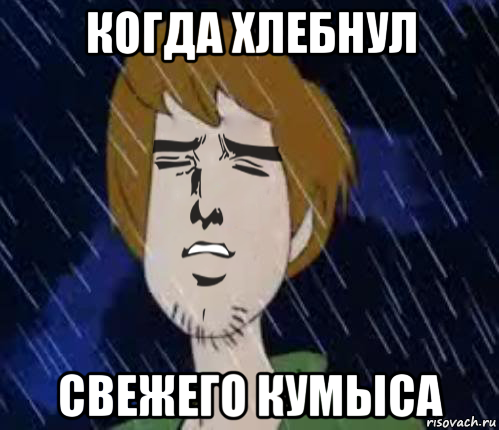 когда хлебнул свежего кумыса