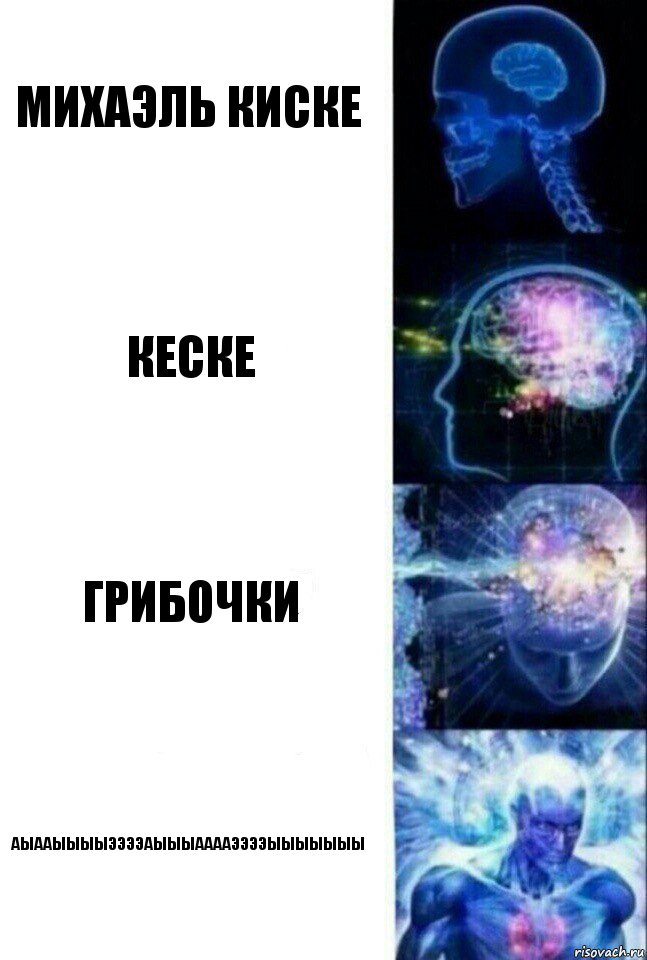 михаэль киске кеске грибочки аыааыыыыээээаыыыааааээээыыыыыыы, Комикс  Сверхразум