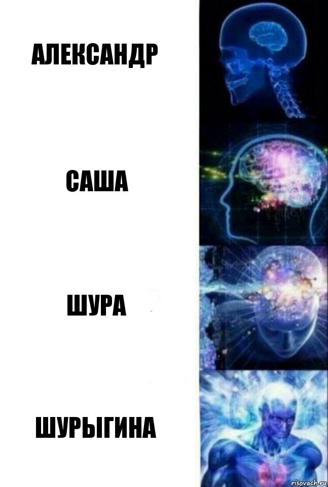 Александр Саша Шура Шурыгина, Комикс  Сверхразум