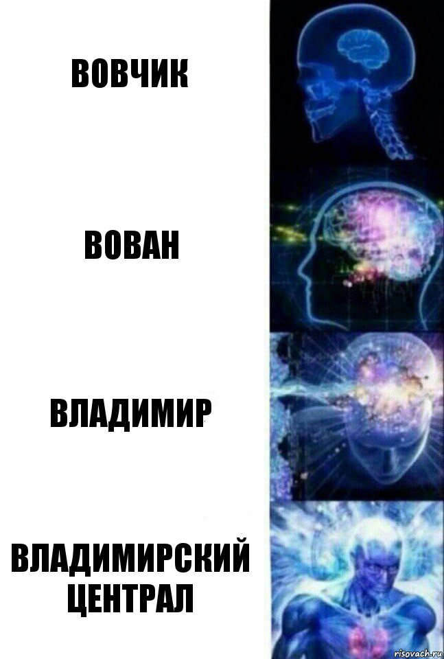 Вовчик Вован Владимир Владимирский централ, Комикс  Сверхразум