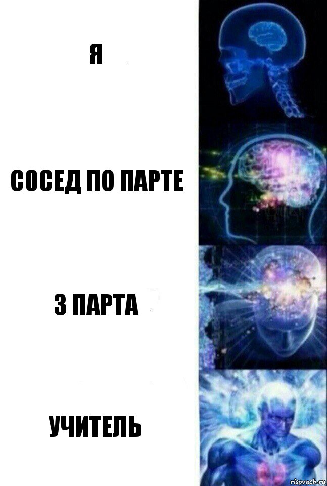 я сосед по парте 3 парта учитель, Комикс  Сверхразум