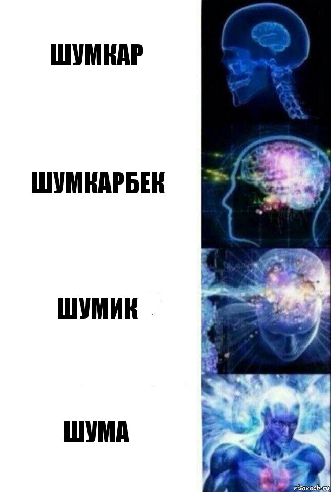 ШУМКАР ШУМКАРБЕК ШУМИК ШУМА, Комикс  Сверхразум