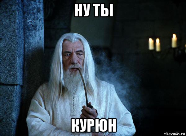 ну ты курюн