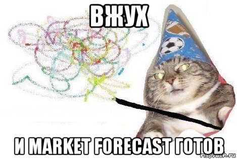 вжух и market forecast готов, Мем Вжух мем