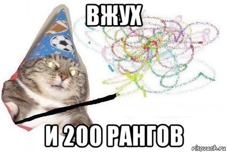 вжух и 200 рангов, Мем Вжух