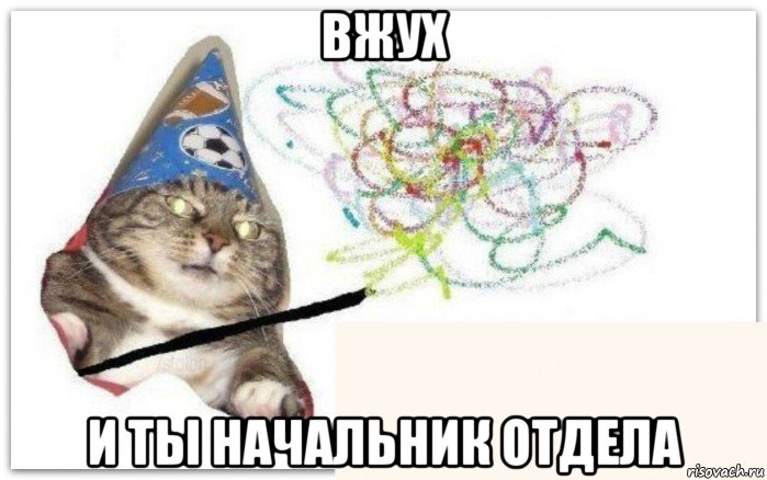 вжух и ты начальник отдела