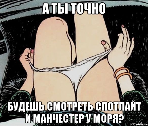 а ты точно будешь смотреть спотлайт и манчестер у моря?, Мем А ты точно