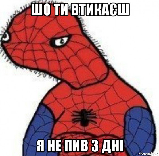 шо ти втикаєш я не пив 3 дні
