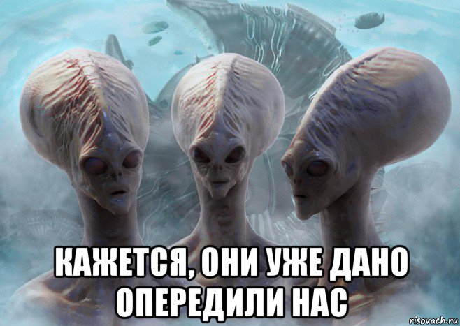  кажется, они уже дано опередили нас