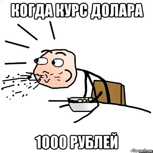 когда курс долара 1000 рублей