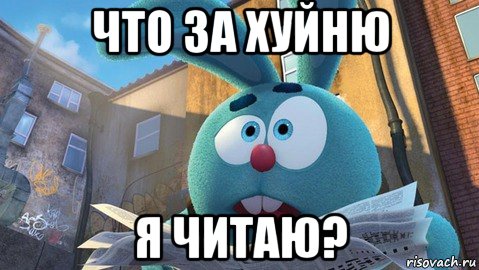 что за хуйню я читаю?