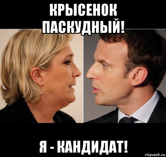 крысенок паскудный! я - кандидат!