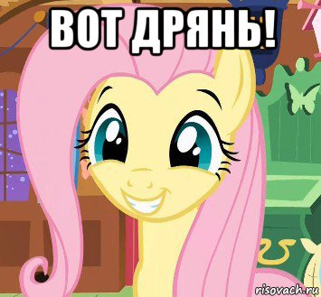 вот дрянь! 