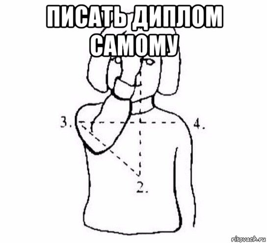 писать диплом самому 