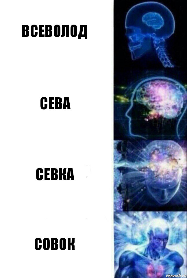 Всеволод Сева Севка Совок, Комикс  Сверхразум