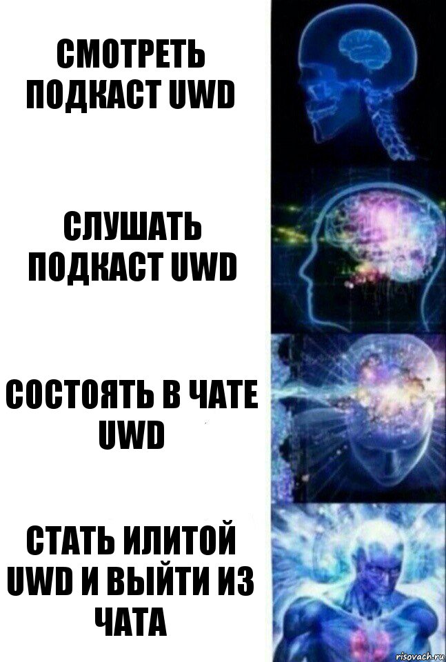 Смотреть подкаст uWD Слушать подкаст uWD Состоять в чате uWD СТАТЬ ИЛИТОЙ UWD и ВЫЙТИ ИЗ ЧАТА, Комикс  Сверхразум