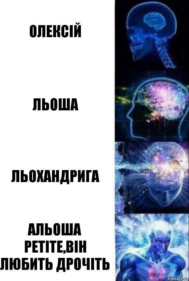олексій льоша льохандрига альоша petite,він любить дрочіть, Комикс  Сверхразум