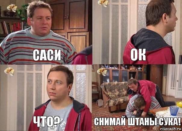 Саси Ок Что? Снимай штаны сука!, Комикс Воронины