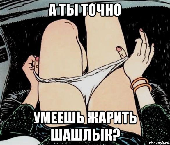 а ты точно умеешь жарить шашлык?, Мем А ты точно