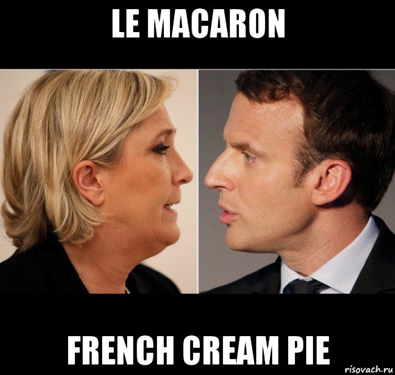 le macaron french cream pie