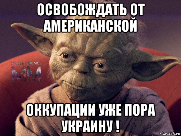 освобождать от американской оккупации уже пора украину !