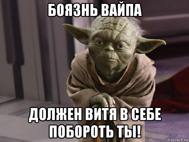 боязнь вайпа должен витя в себе побороть ты!