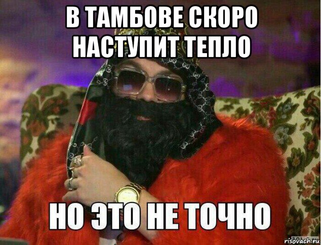в тамбове скоро наступит тепло 