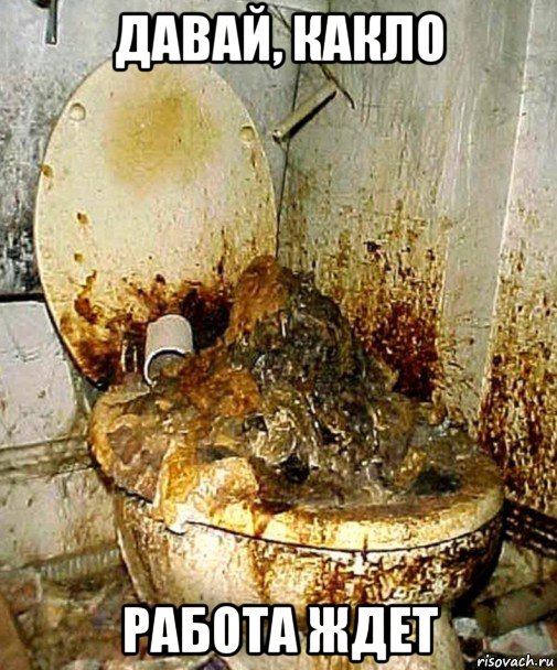 давай, какло работа ждет